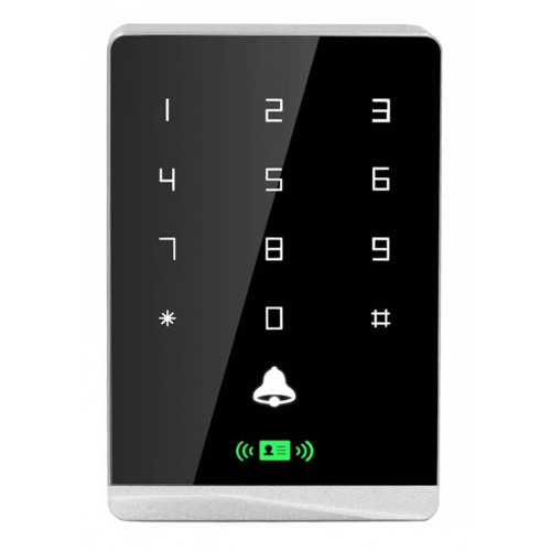 Έλεγχος πρόσβασης SD4ALL ΝK100 με κάρτα RFID, NFC, κωδικό. Δέχεται και κουδούνι εξώπορτας. Έλεγχος πρόσβασης SD4ALL ΝK100 με κάρτα RFID, NFC, κωδικό. Δέχεται και κουδούνι εξώπορτας.